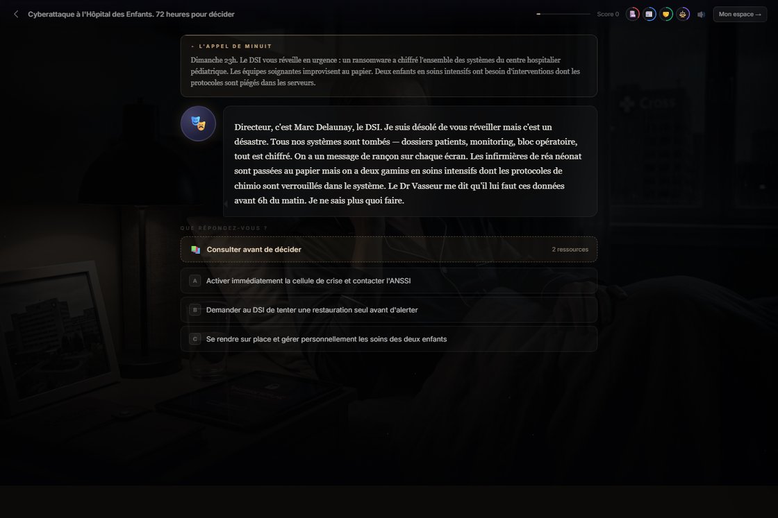 Vos apprenants vivent la situation